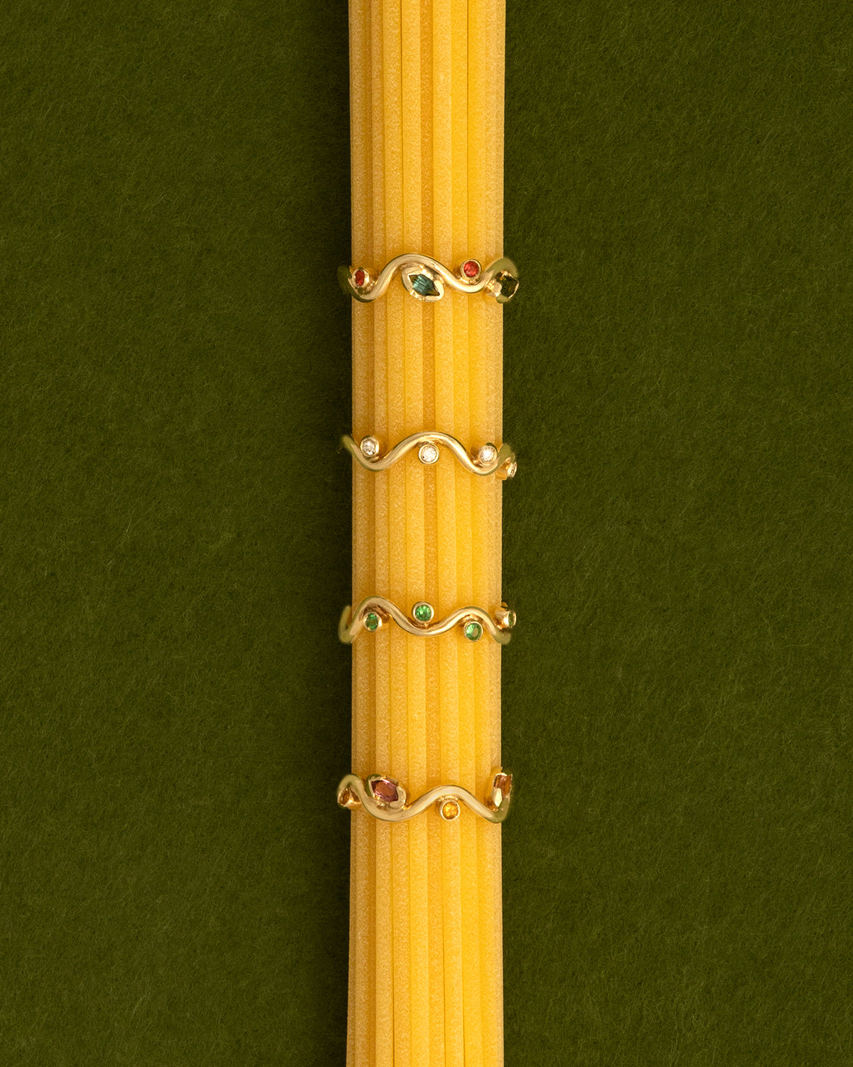 Spaghetti al Pesto Ring